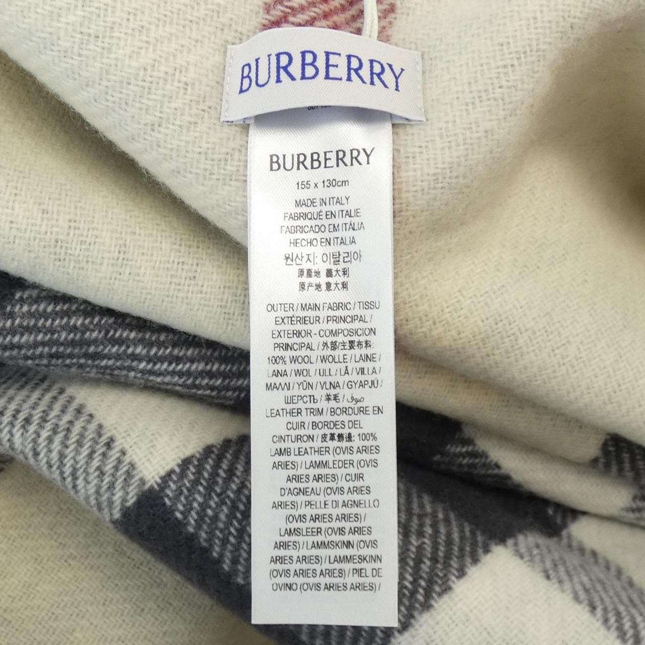 バーバリー BURBERRY ケープ