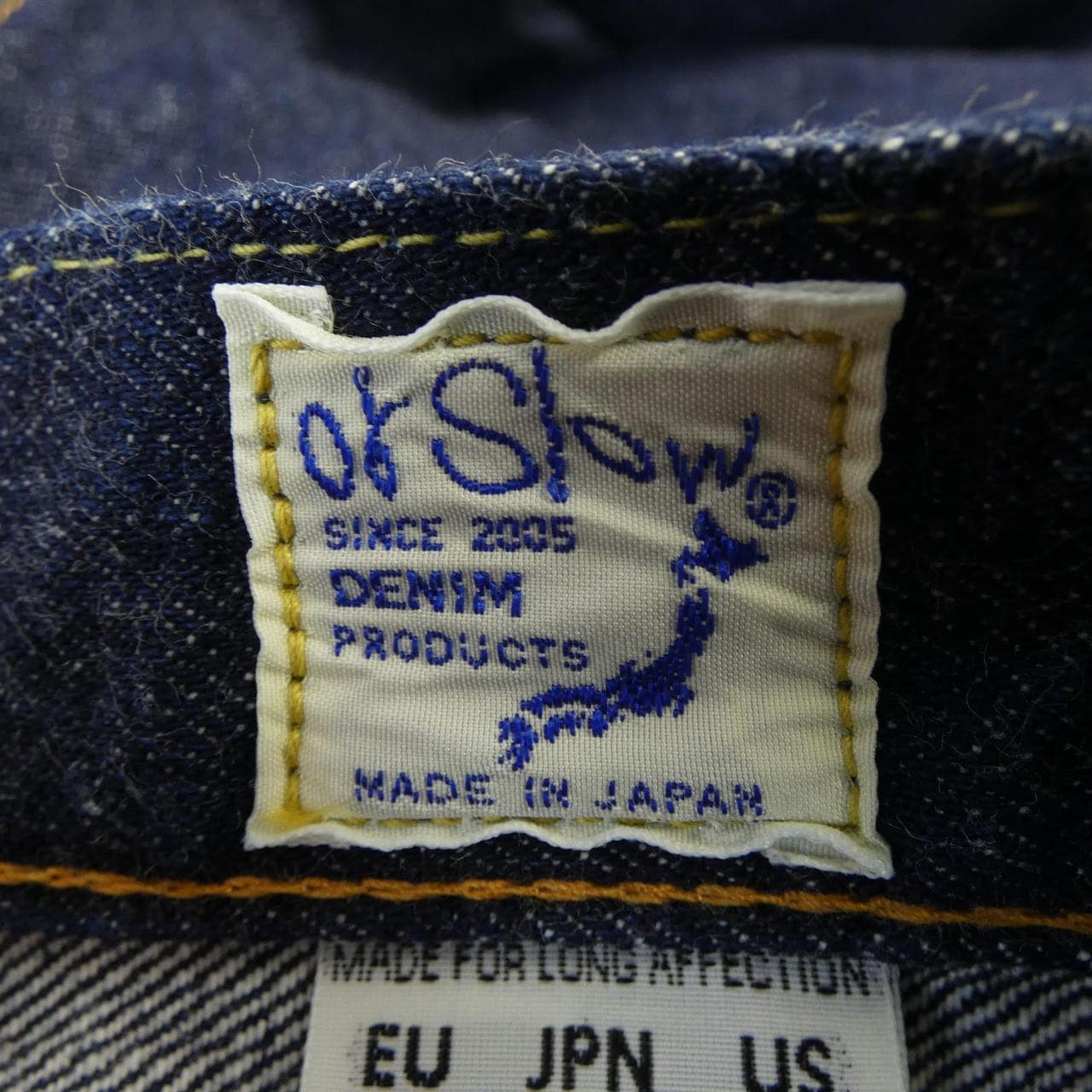 オアスロウ OR SLOW ジーンズ