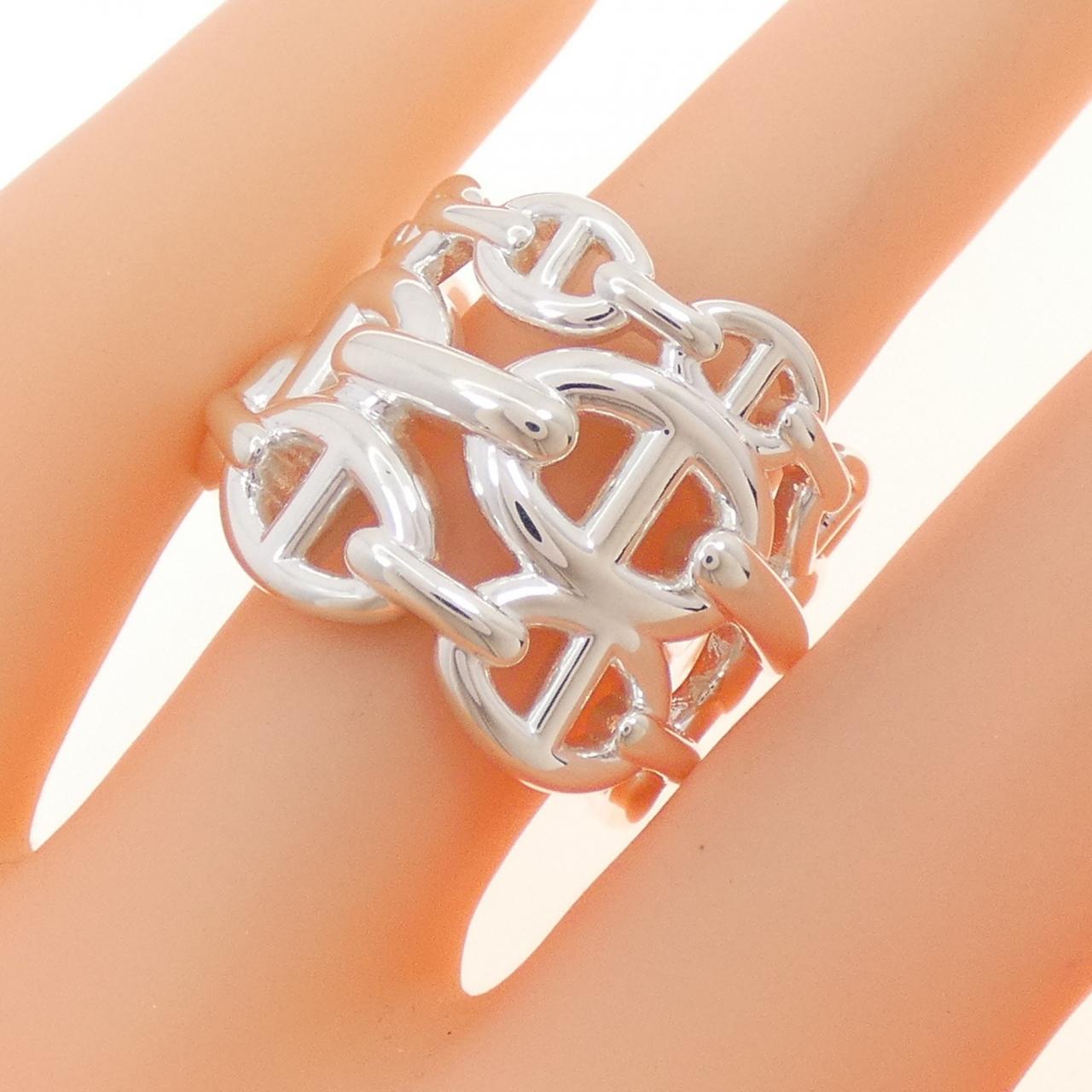 HERMES Chène d'Angle Anchenée Ring