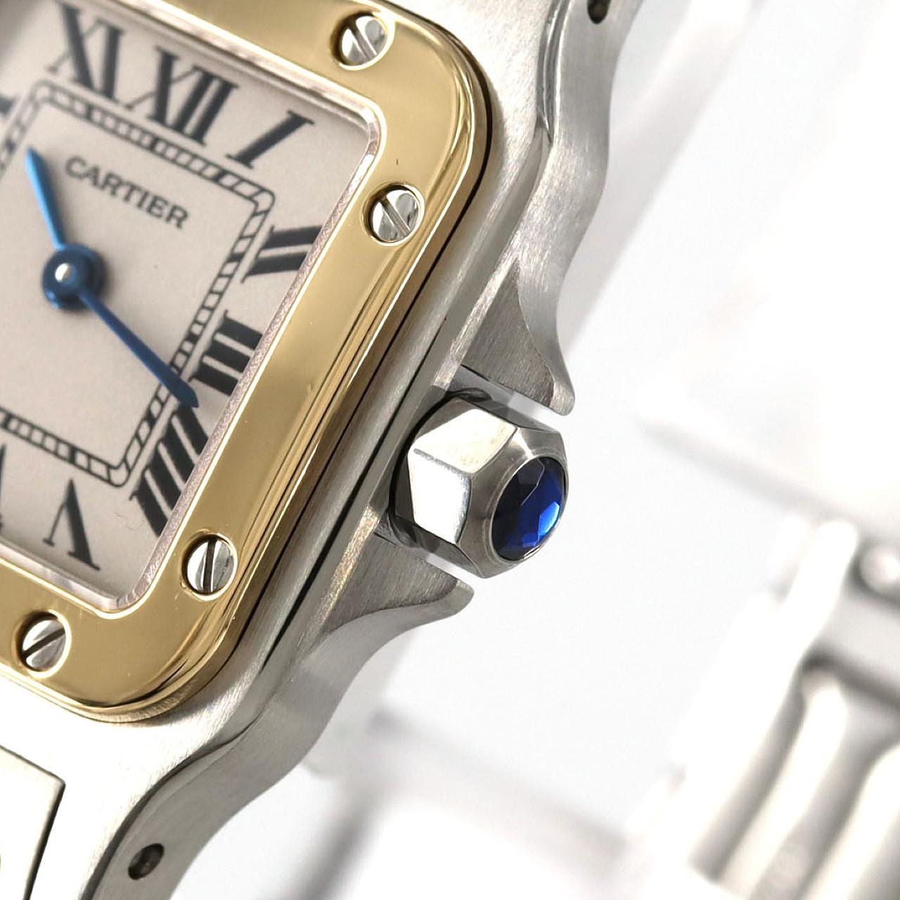 カルティエ サントスガルベSM コンビ W20012C4 SSxYG クォーツ