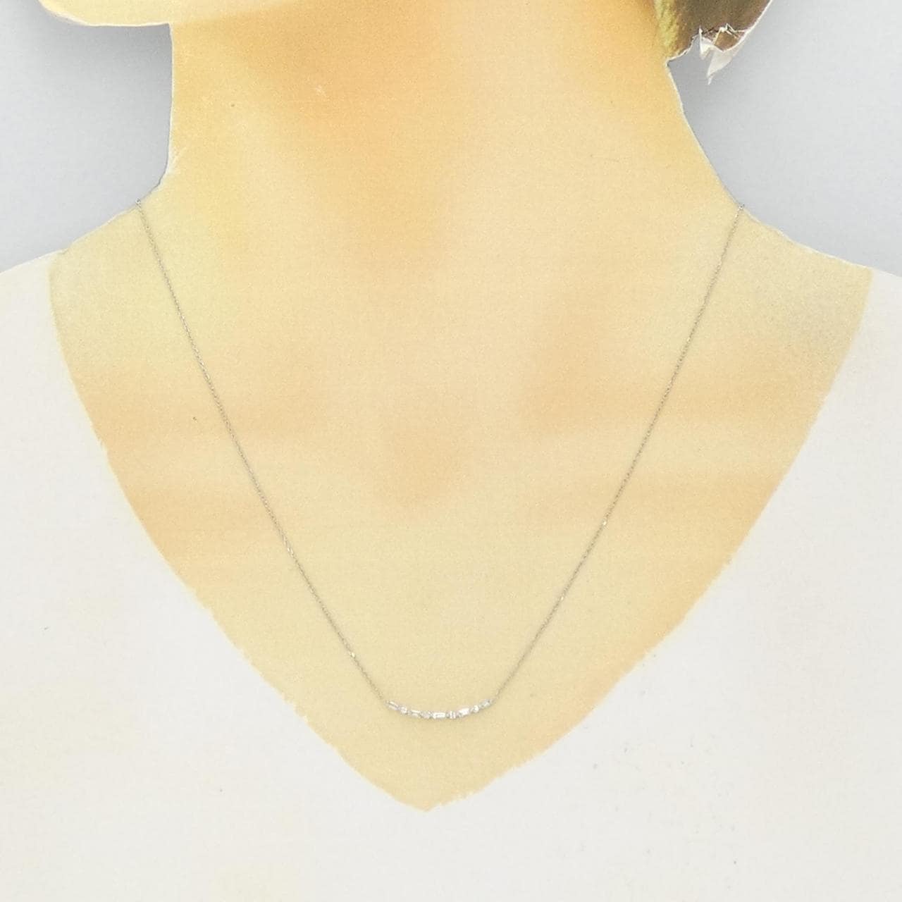 PT ダイヤモンド ネックレス 0.17CT