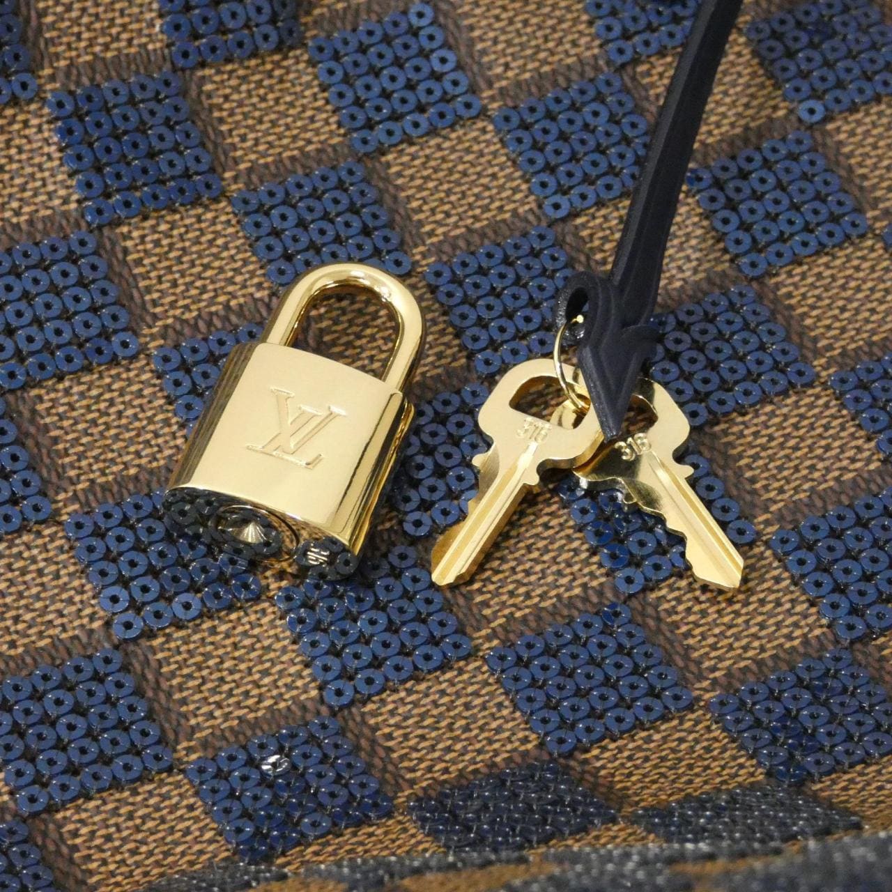 ルイヴィトン ダミエ パイエット スピーディ 30cm N41261 ボストンバッグ