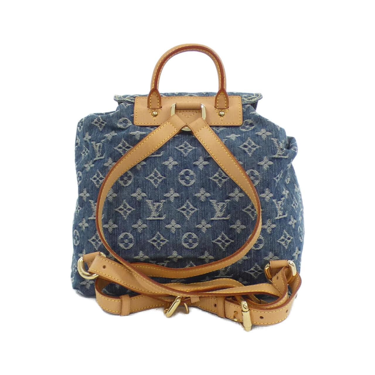 LOUIS VUITTON Monogram牛仔布袋廣告 GM M95056双肩包