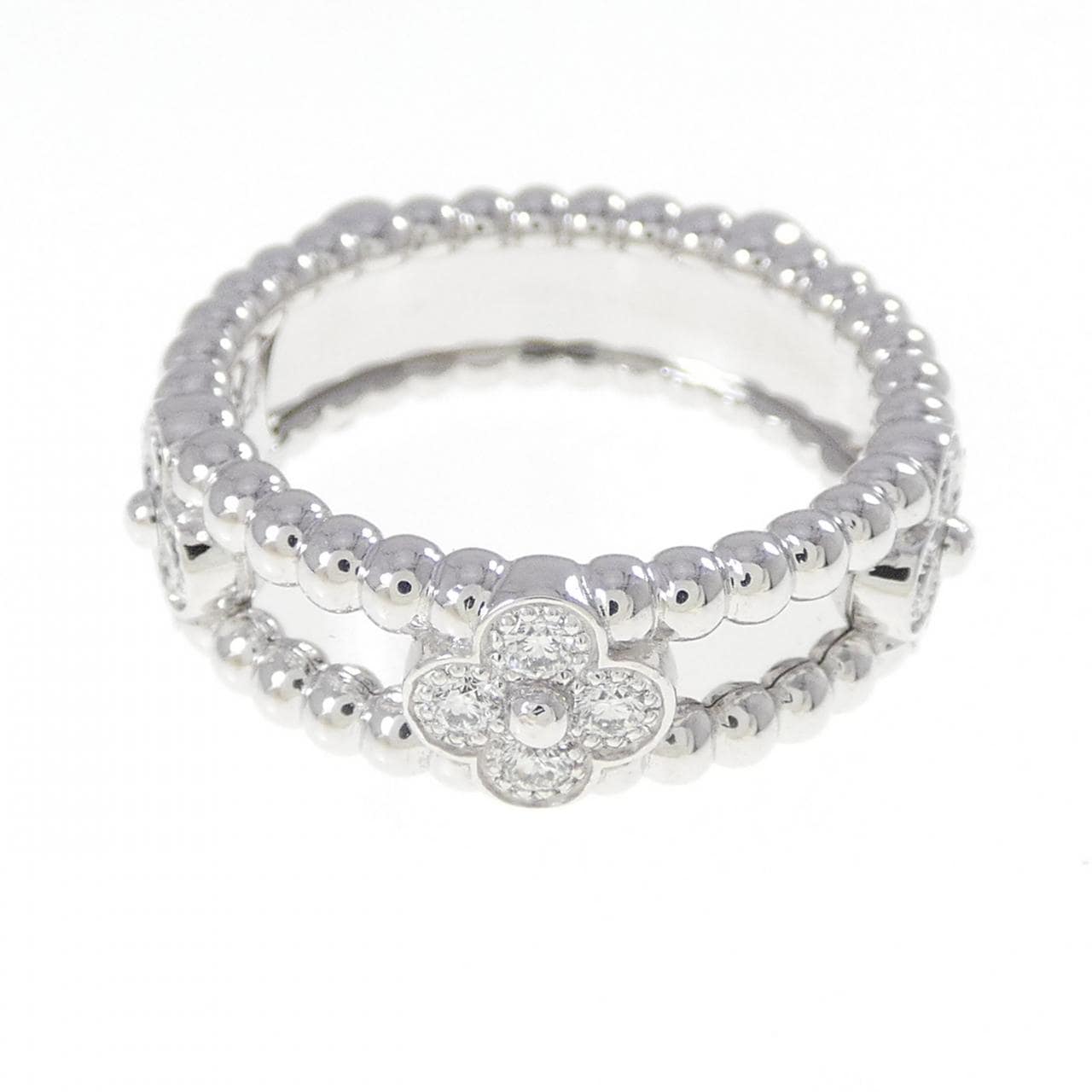 ヴァンクリーフ&アーペル ペルレ スウィートクローバー リング