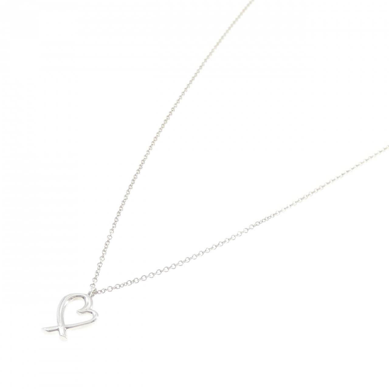 ティファニー ラビングハート ネックレス