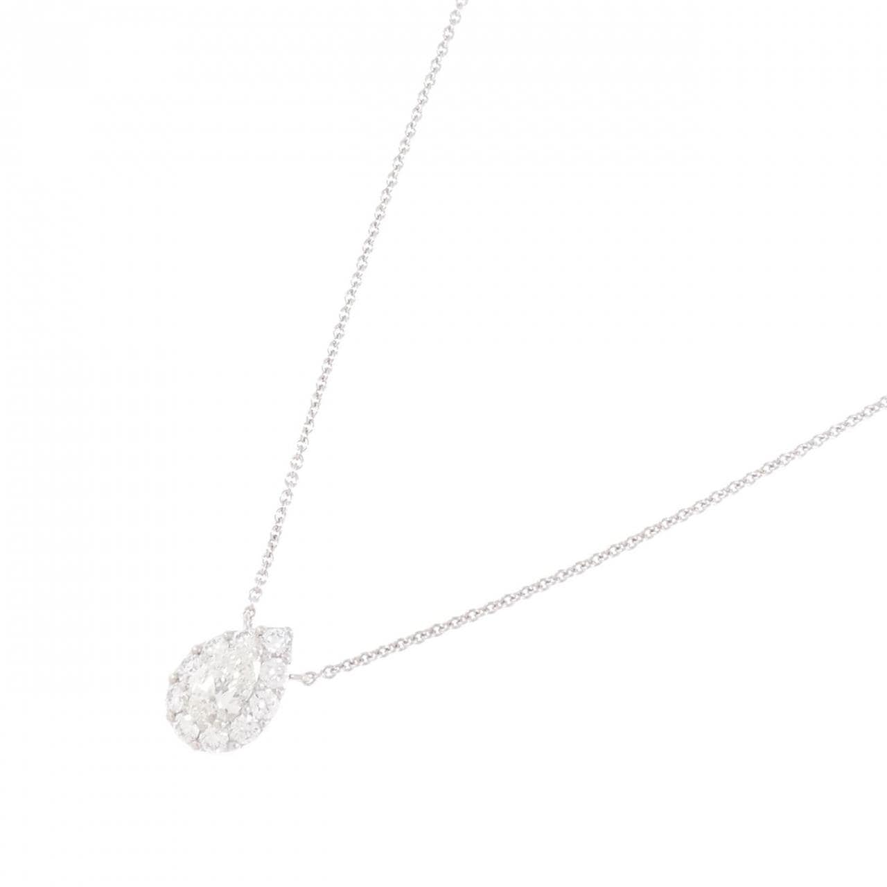 グラフ アイコン ネックレス 0.52CT (H VVS1)