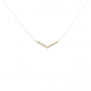 K18YG ダイヤモンド ネックレス 0.15CT