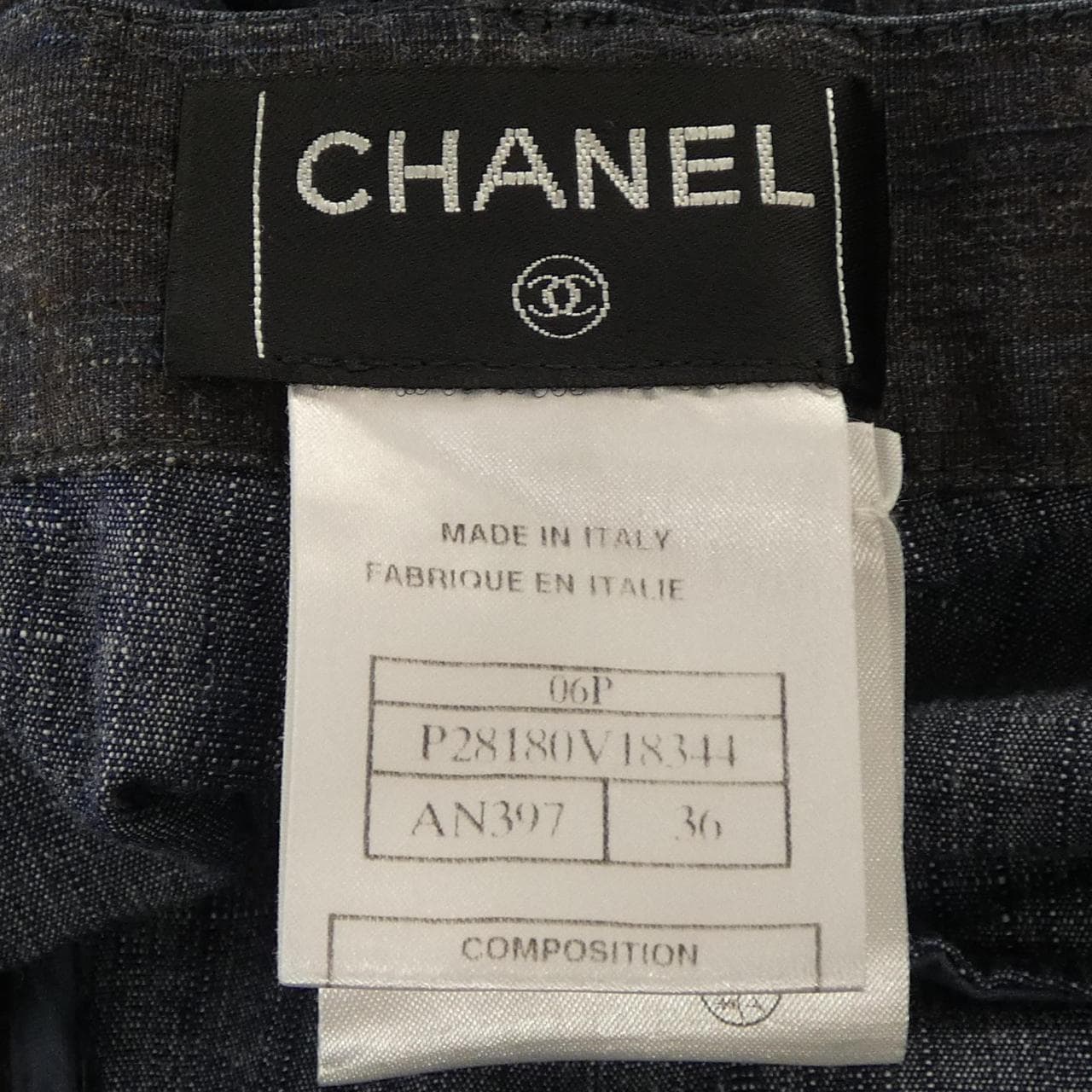 【ヴィンテージ】シャネル CHANEL P28180V18344 06P パンツ