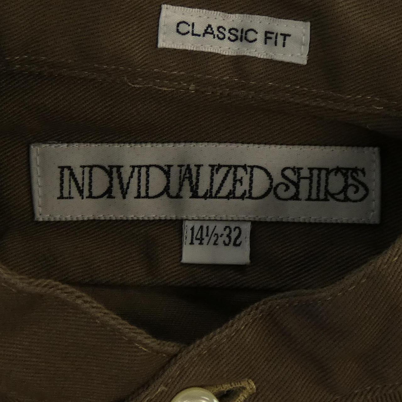 靛藍色襯衫INDIVIDUALIZED SHIRT襯衫