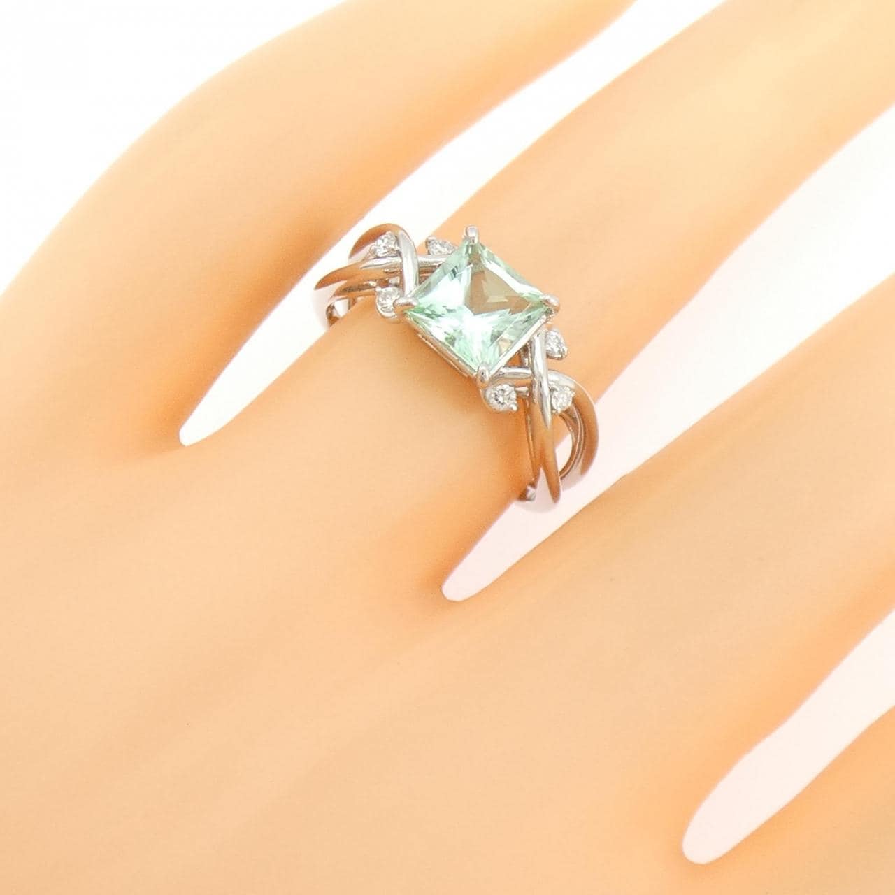 PT900 トルマリン リング 1.00CT