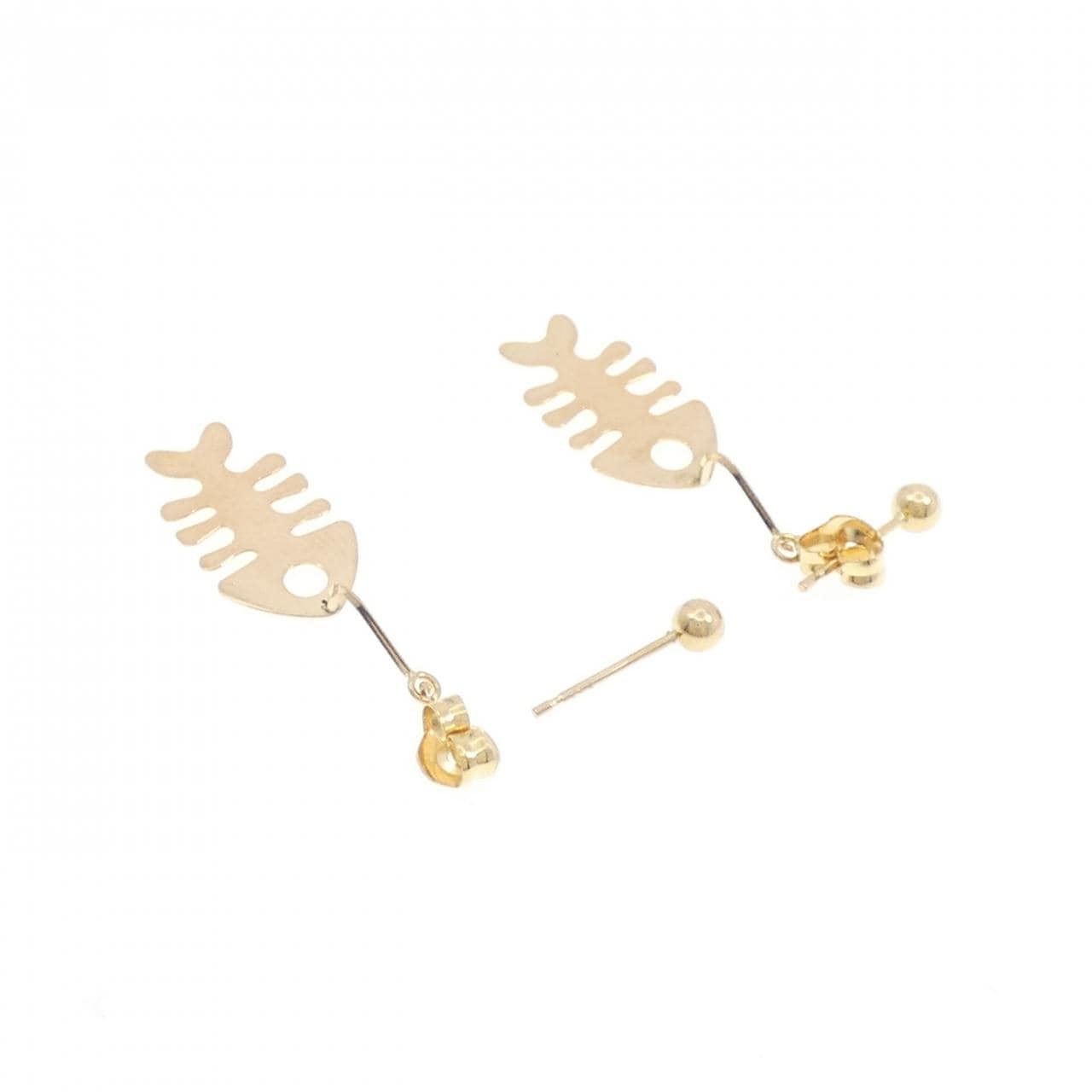 K18YG フィッシュ ピアス