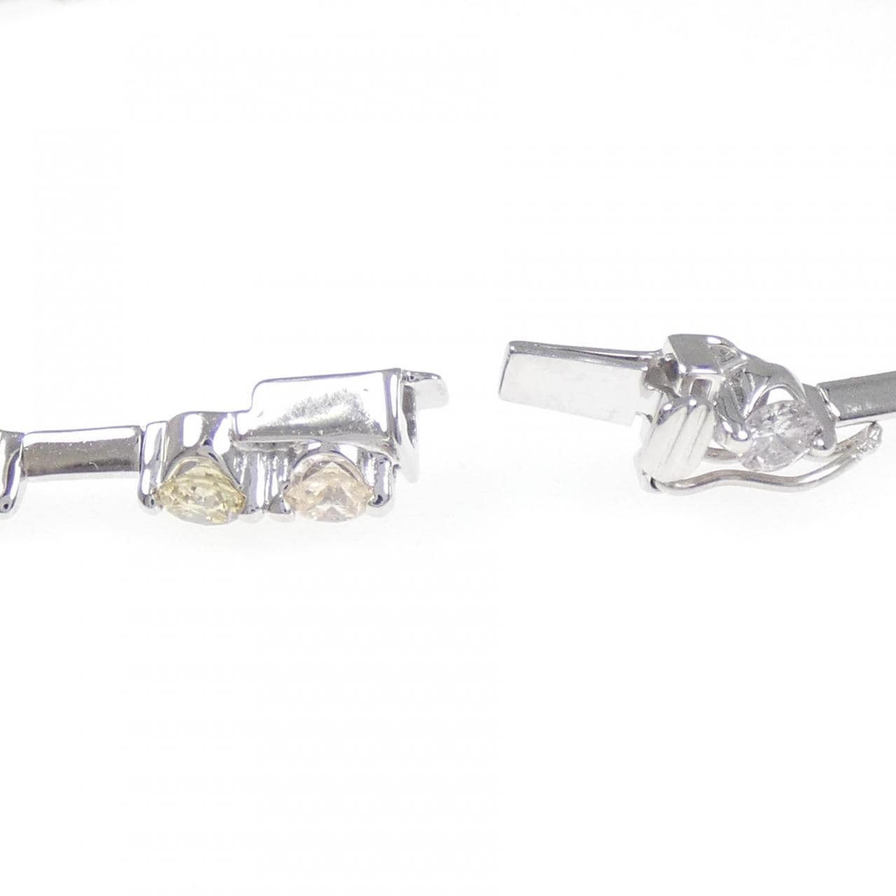 K18WG ダイヤモンド ブレスレット 2.32CT