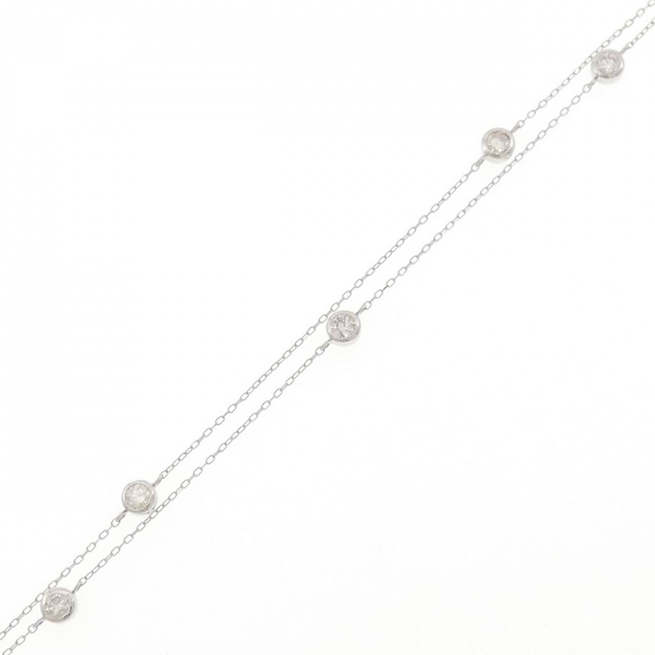 PT900/PT850 ダイヤモンド ブレスレット 0.50CT