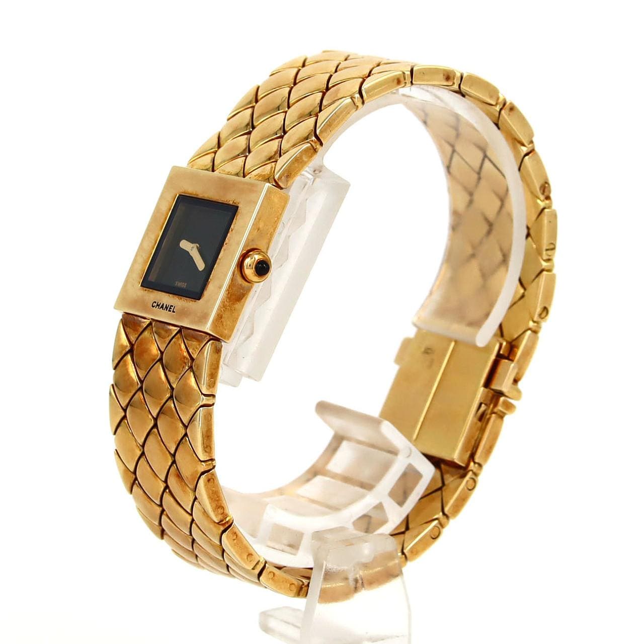 【ノーメンテナンス還元価格】シャネル マトラッセ YG YG クォーツ