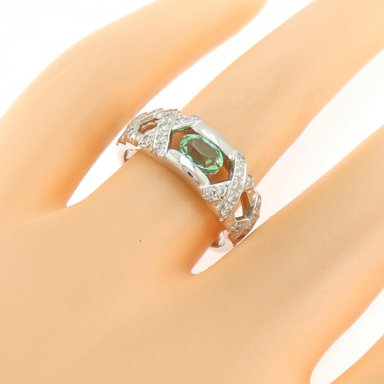 PT900 トルマリン リング