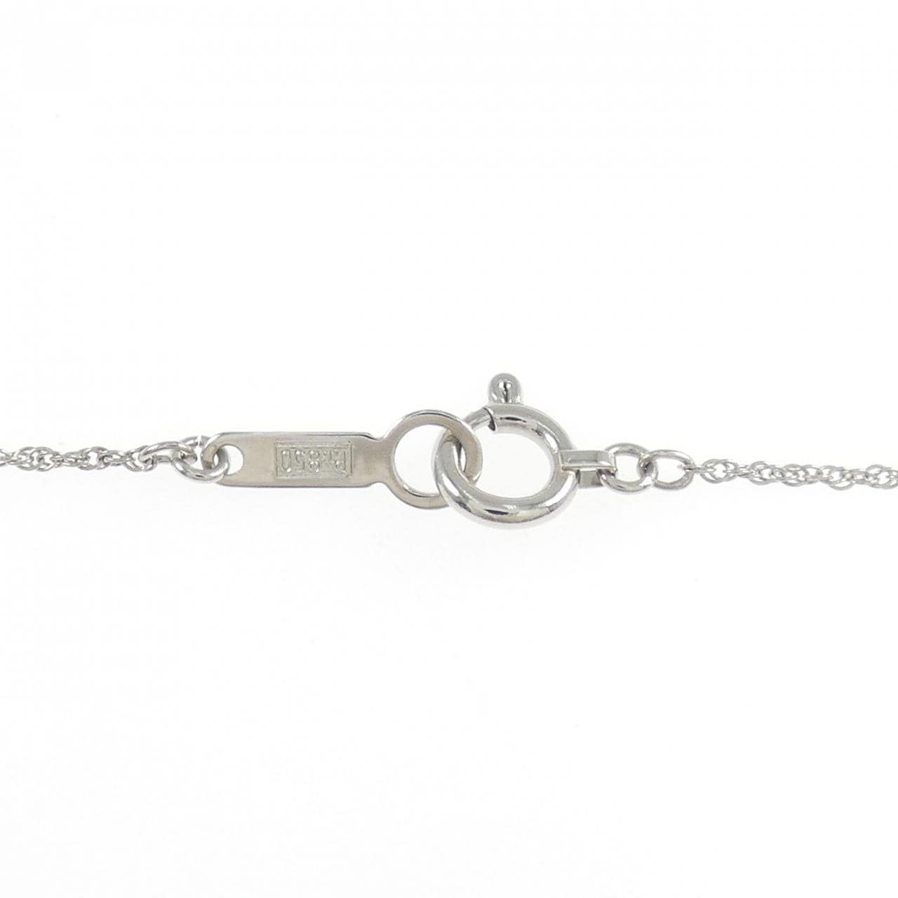 PT900/PT850 ダイヤモンド ネックレス 0.10CT