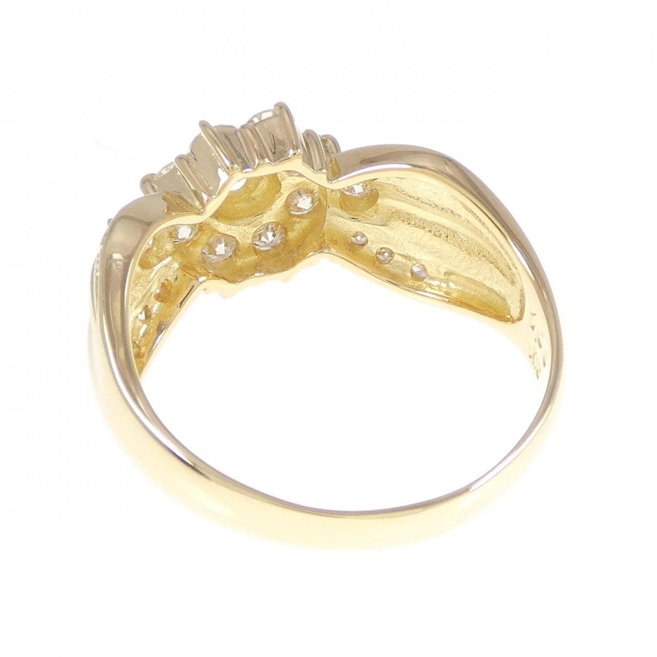K18YG ダイヤモンド リング 1.00CT