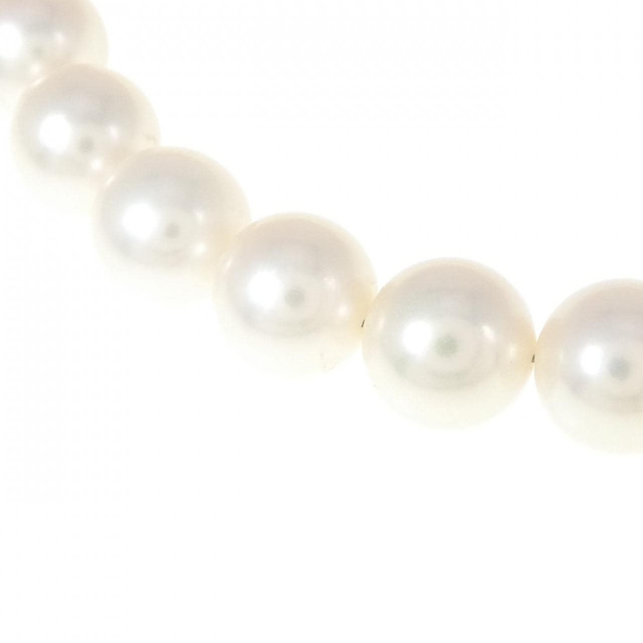 シルバークラスプ アコヤパール ネックレス 7-7.5mm