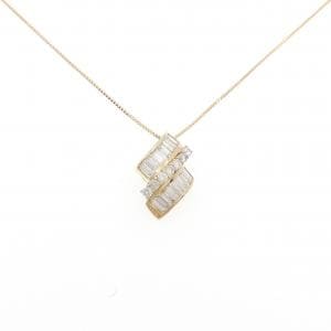 K18YG ダイヤモンド ネックレス 0.28CT