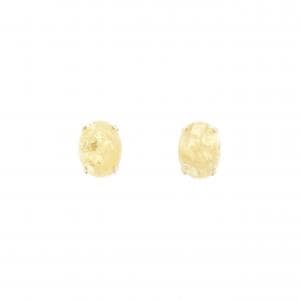 【新品】K10YG ベリル ピアス