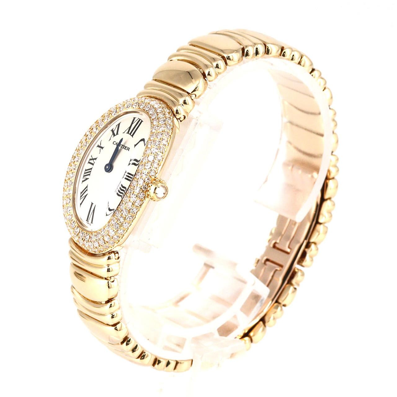 カルティエ ベニュワール YG/3D WB5004D8 YG クォーツ