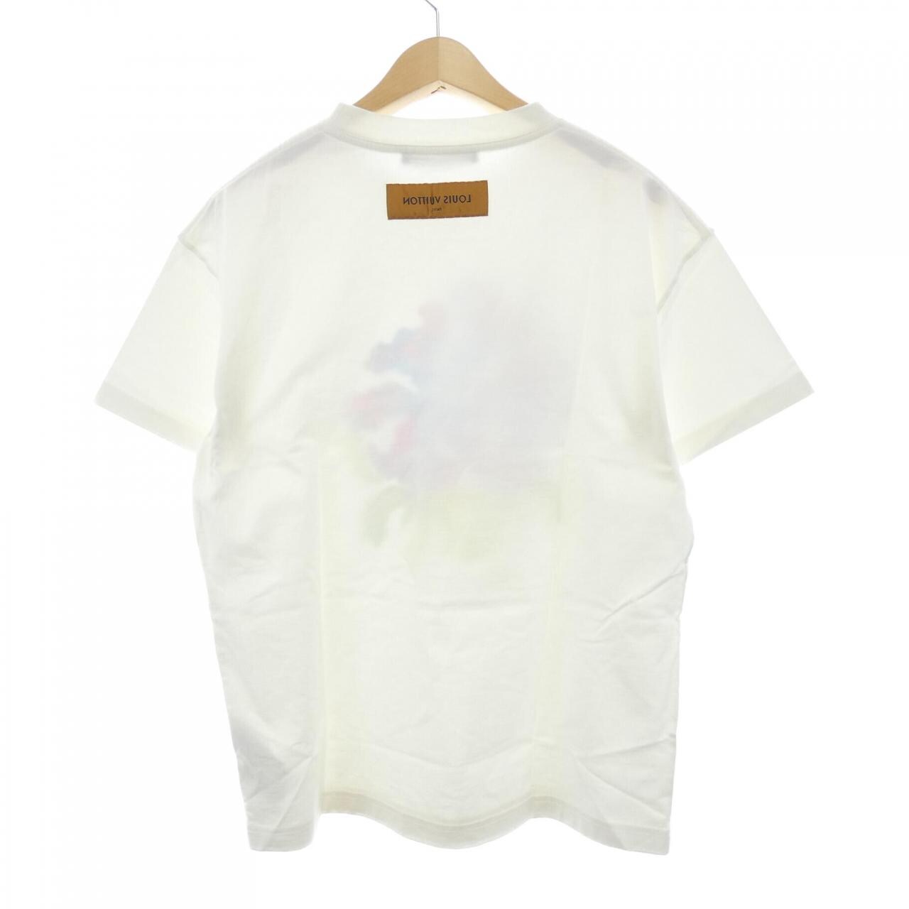 ルイヴィトン LOUIS VUITTON プリンテッドフラワードロップ HMY10WI04 Tシャツ
