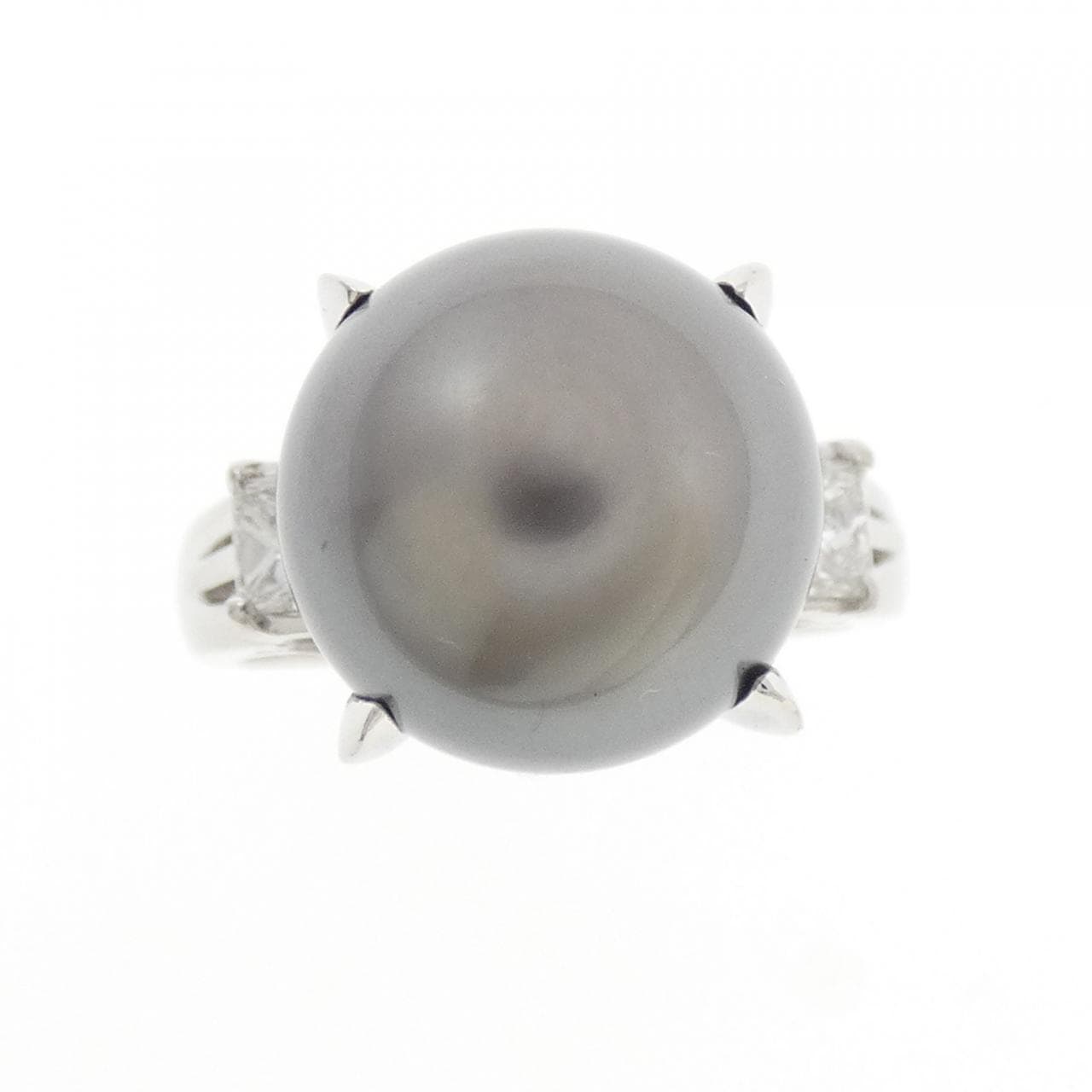 PT900 黒蝶パール リング 11.7mm