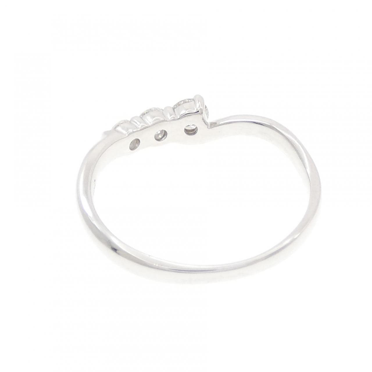 K18WG ダイヤモンド リング 0.27CT