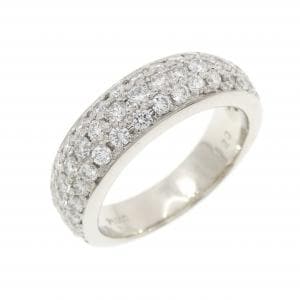 PT900 パヴェ ダイヤモンド リング 1.20CT