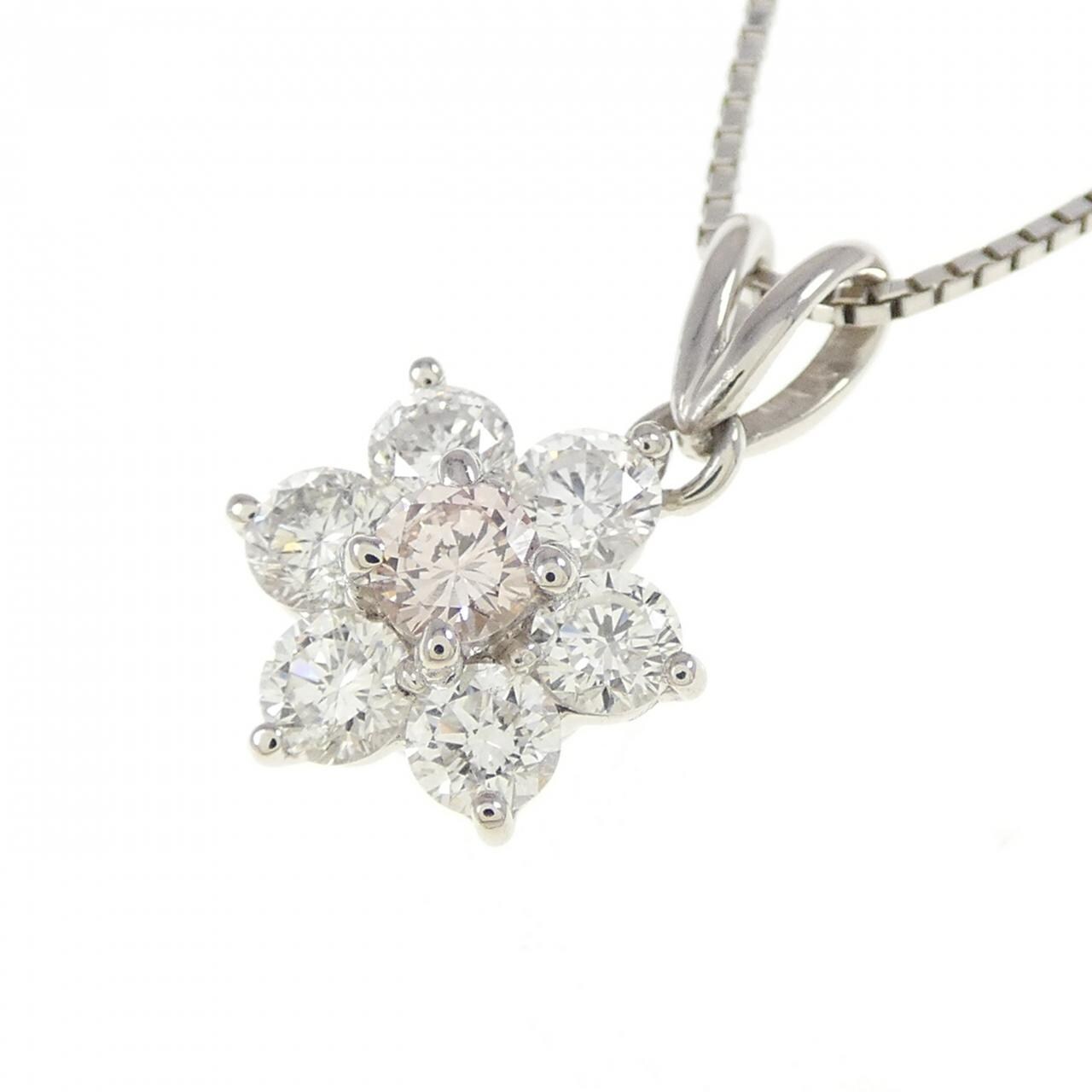PT900/PT850 花形钻石项链 0.118CT LBP SI1