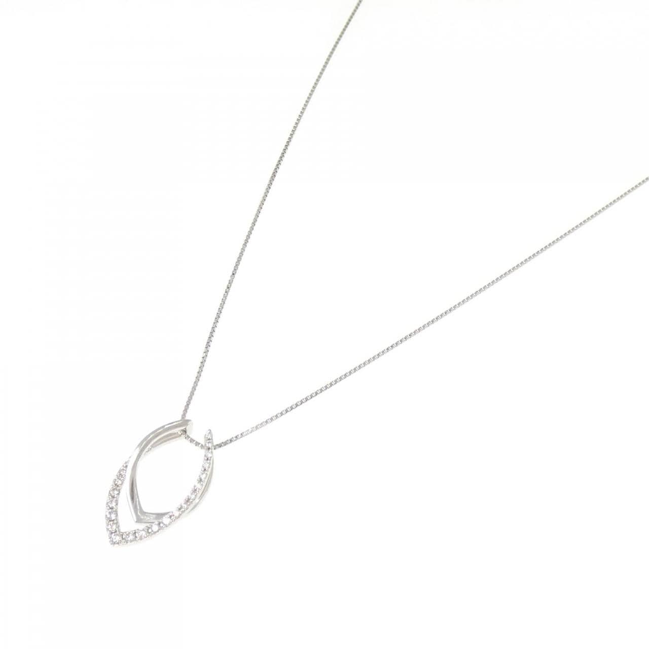 PT900/PT850 ダイヤモンド ネックレス 0.24CT