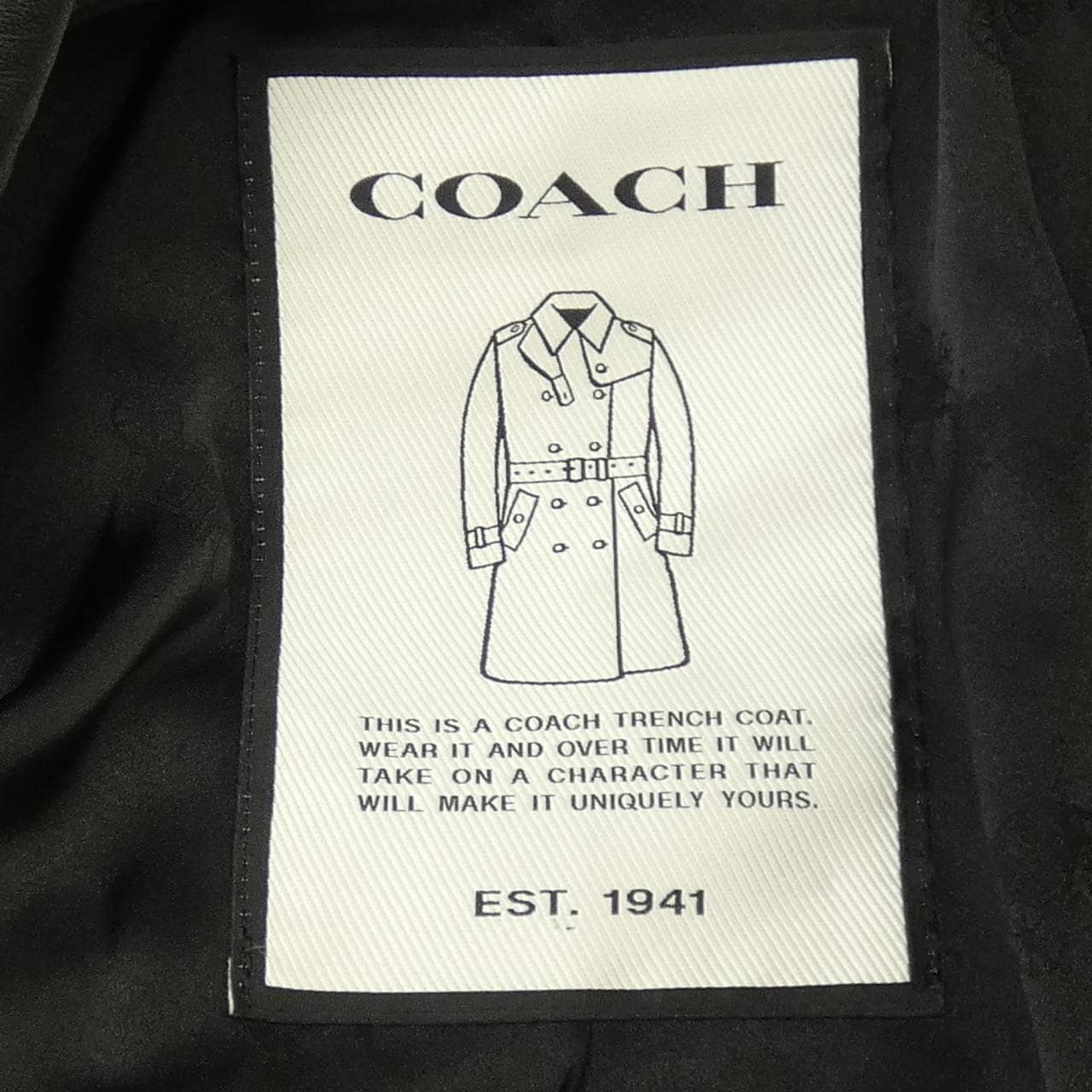 コーチ COACH 1111 コート