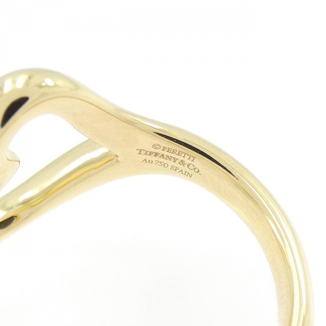 ティファニー オープンハート リング