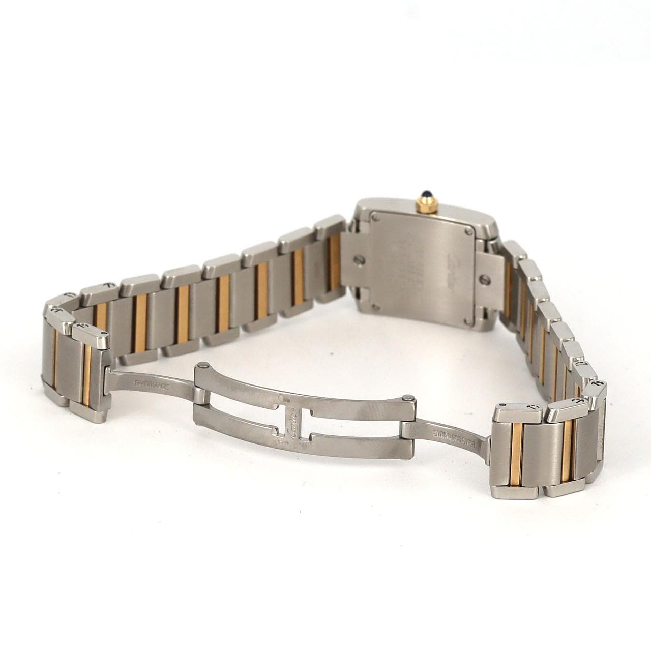 カルティエ タンクフランセーズSM コンビ W51007Q4 SSxYG クォーツ