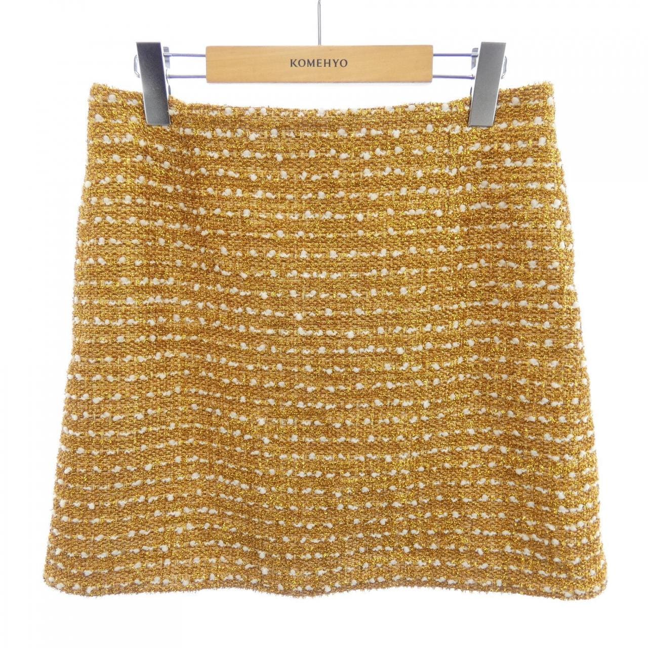 ルイヴィトン LOUIS VUITTON シークインツイードミニスカート FNJU86RH3 スカート