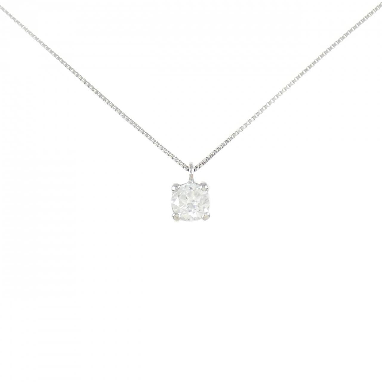 PT900/PT850 Solitaire Diamond Necklace 0.30CT