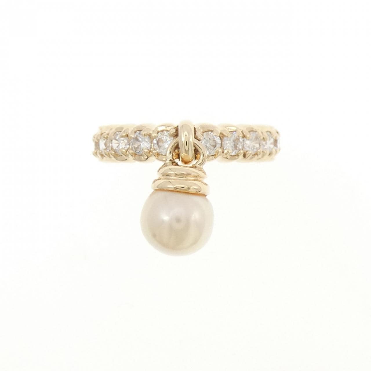 STAR JEWELRY Akoya珍珠戒指 7.3 毫米