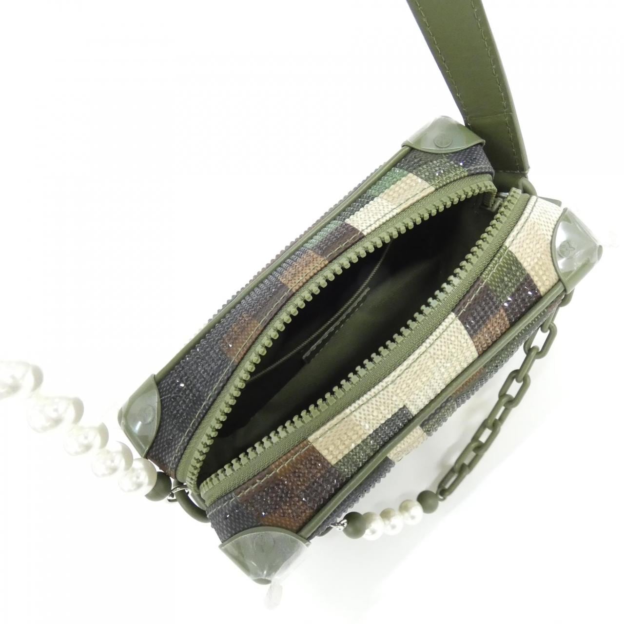 ルイヴィトン ダモフラージュ ミニ ソフトトランク N40573 ショルダーバッグ