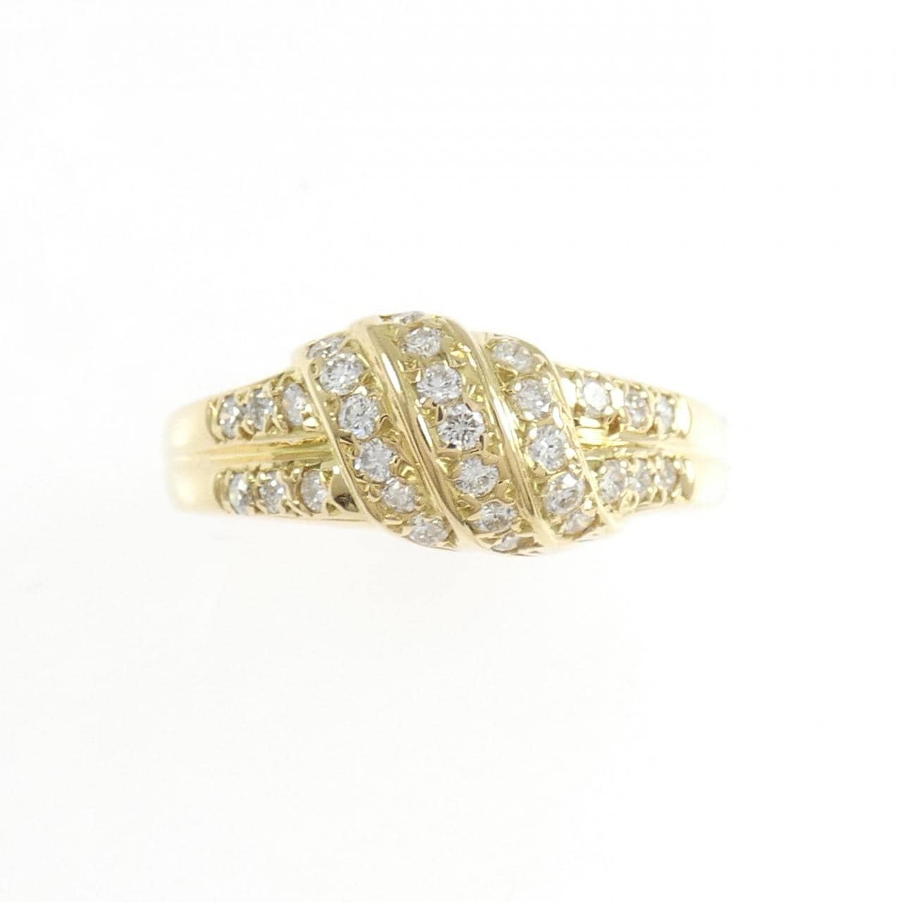 750YG ダイヤモンド リング 0.30CT