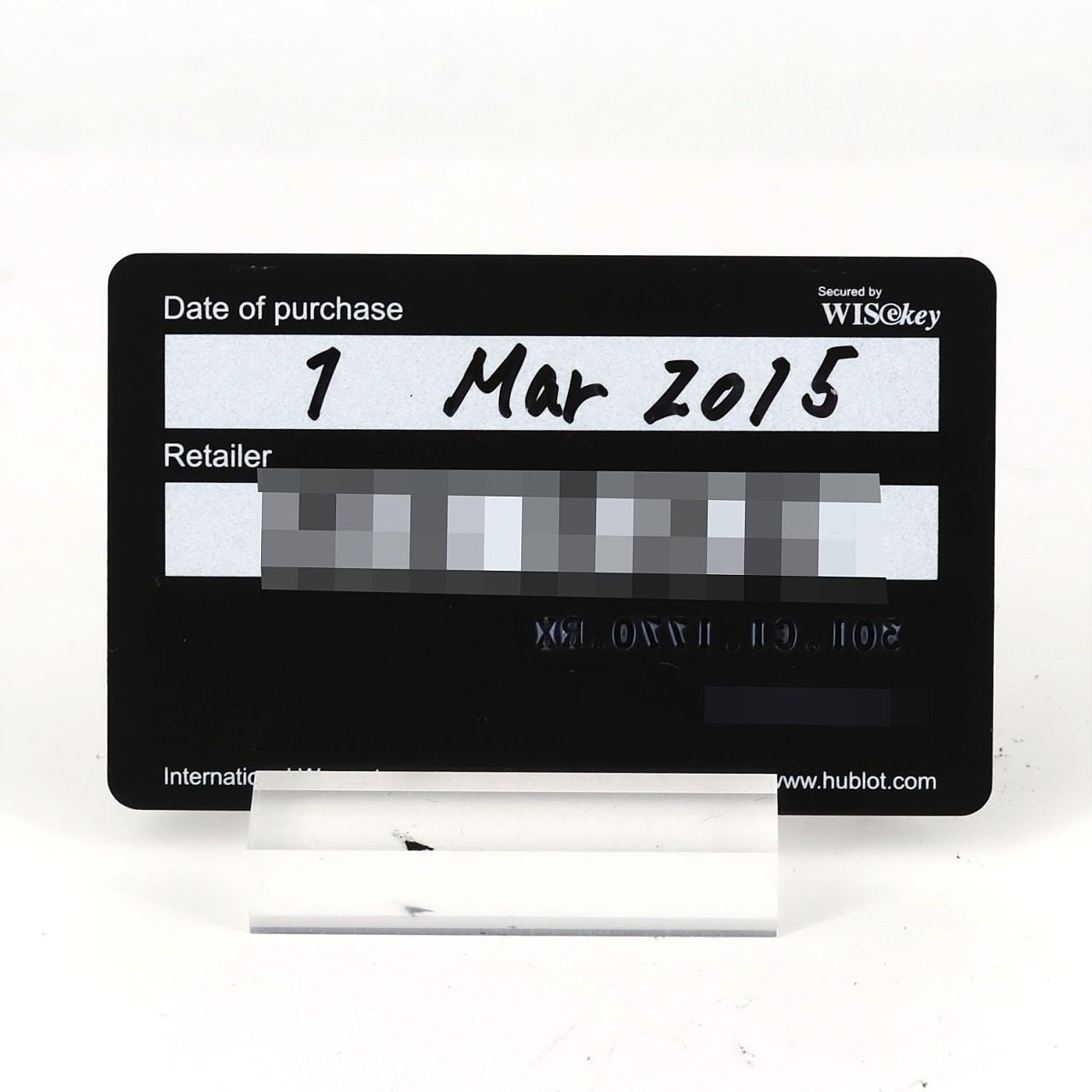 【ノーメンテナンス還元価格】ウブロ ビッグバンブラックマジック 301.CI.1770.RX セラミック 自動巻