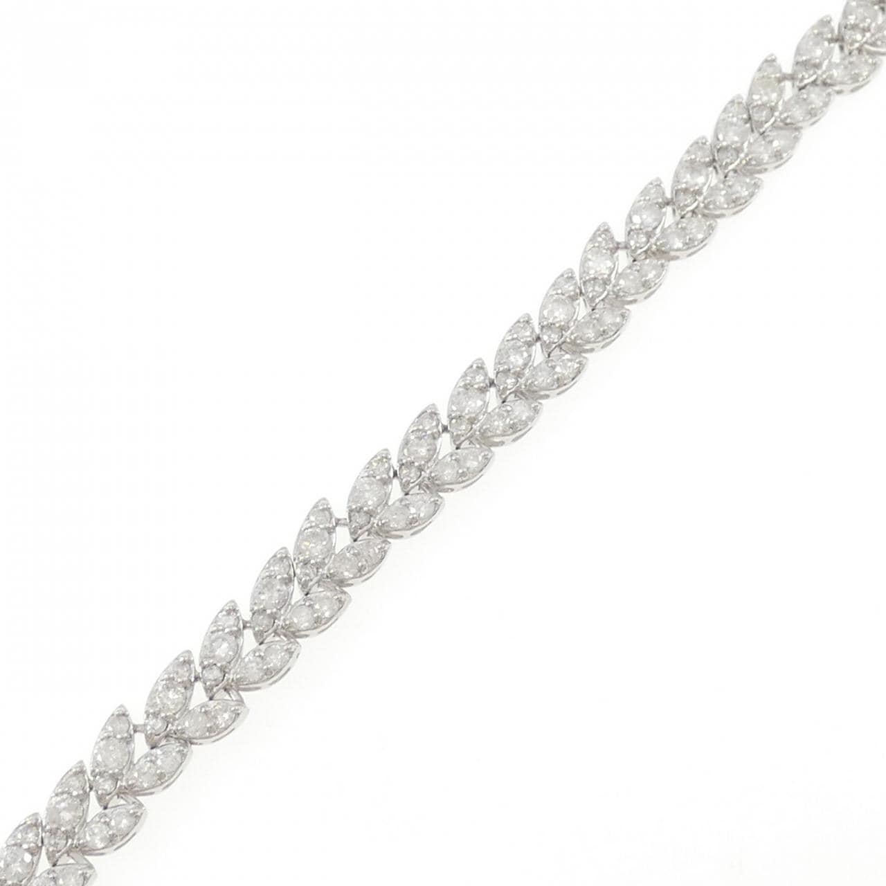 PT850 ダイヤモンド ブレスレット 5.04CT