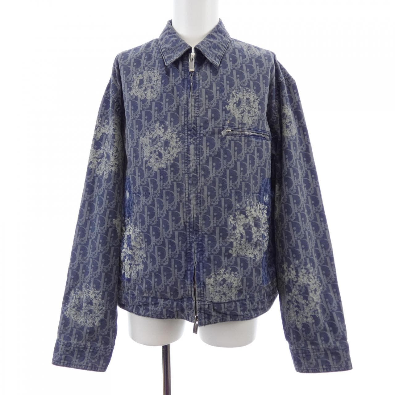 ディオール DIOR デニムティアーズ DENIM TEARS オブリーク OBLIQUE 393D483BY528 デニムジャケット