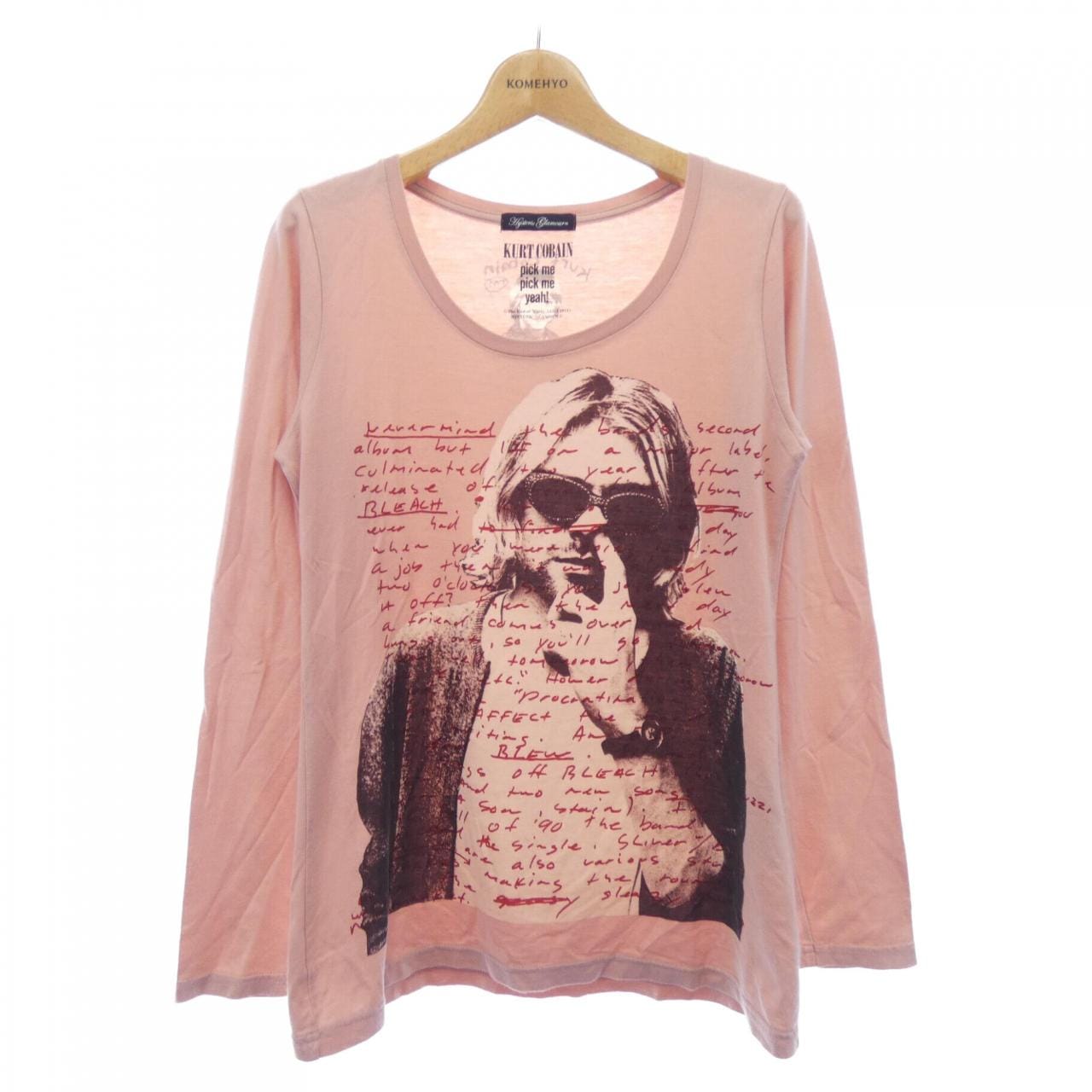 ヒステリックグラマー HYSTERIC GLAMOUR KURT COBAIN Tシャツ