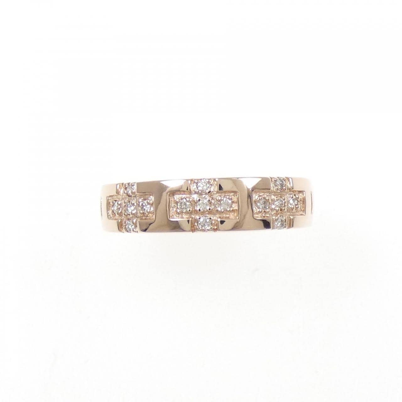 K10PG ダイヤモンド リング 0.10CT