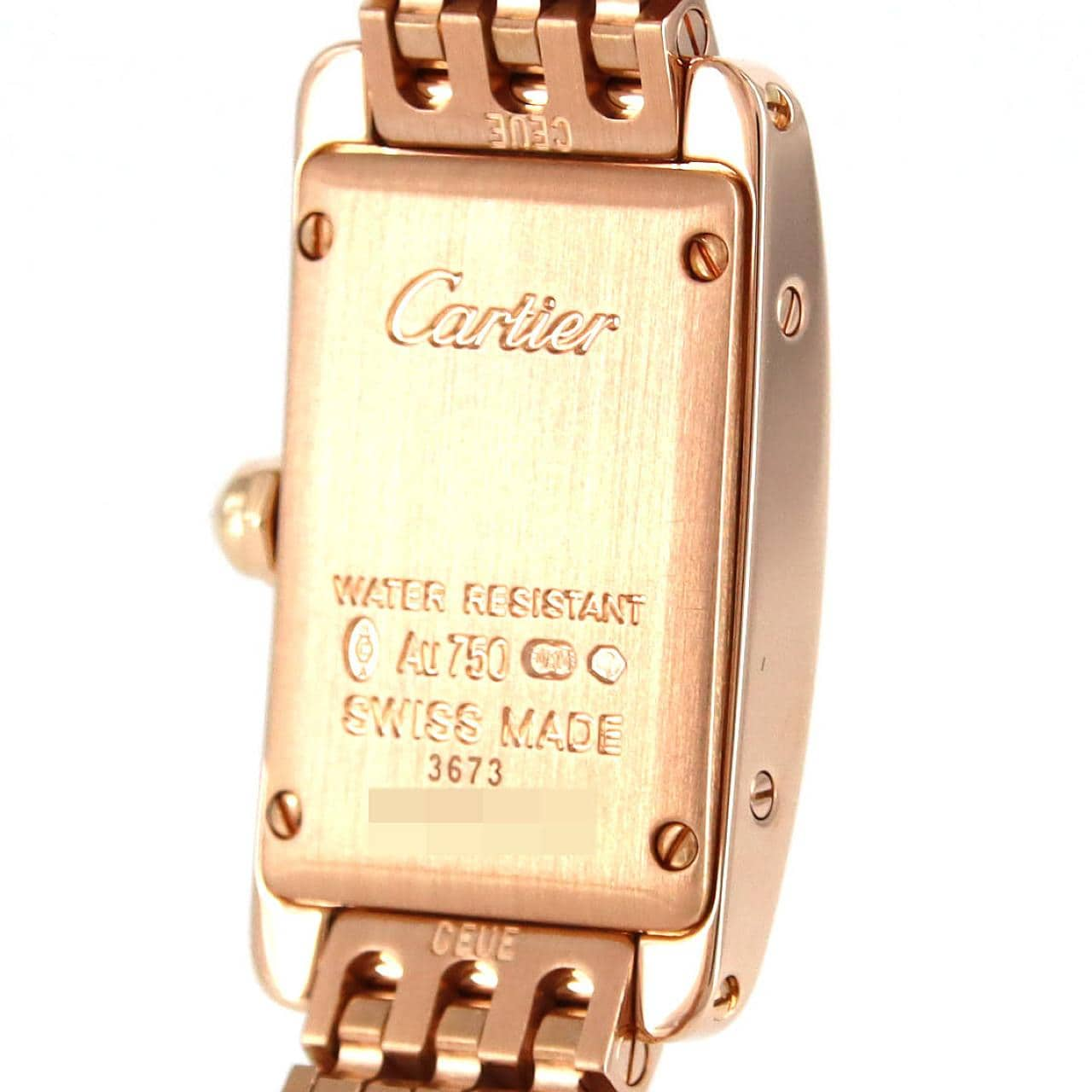 Cartier Mini Tank American PG/D WB710012 PG/RG石英