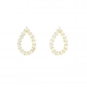 【リメイク】K18YG ダイヤモンド ピアス 0.20CT