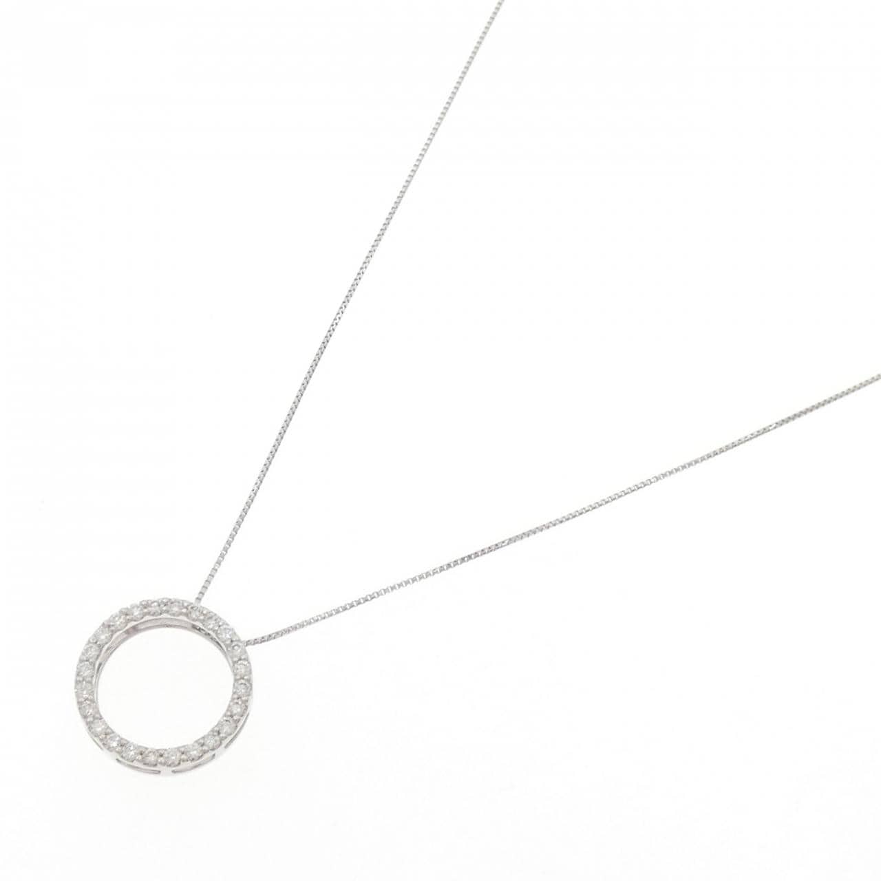 PT900/PT850 ダイヤモンド ネックレス 0.33CT
