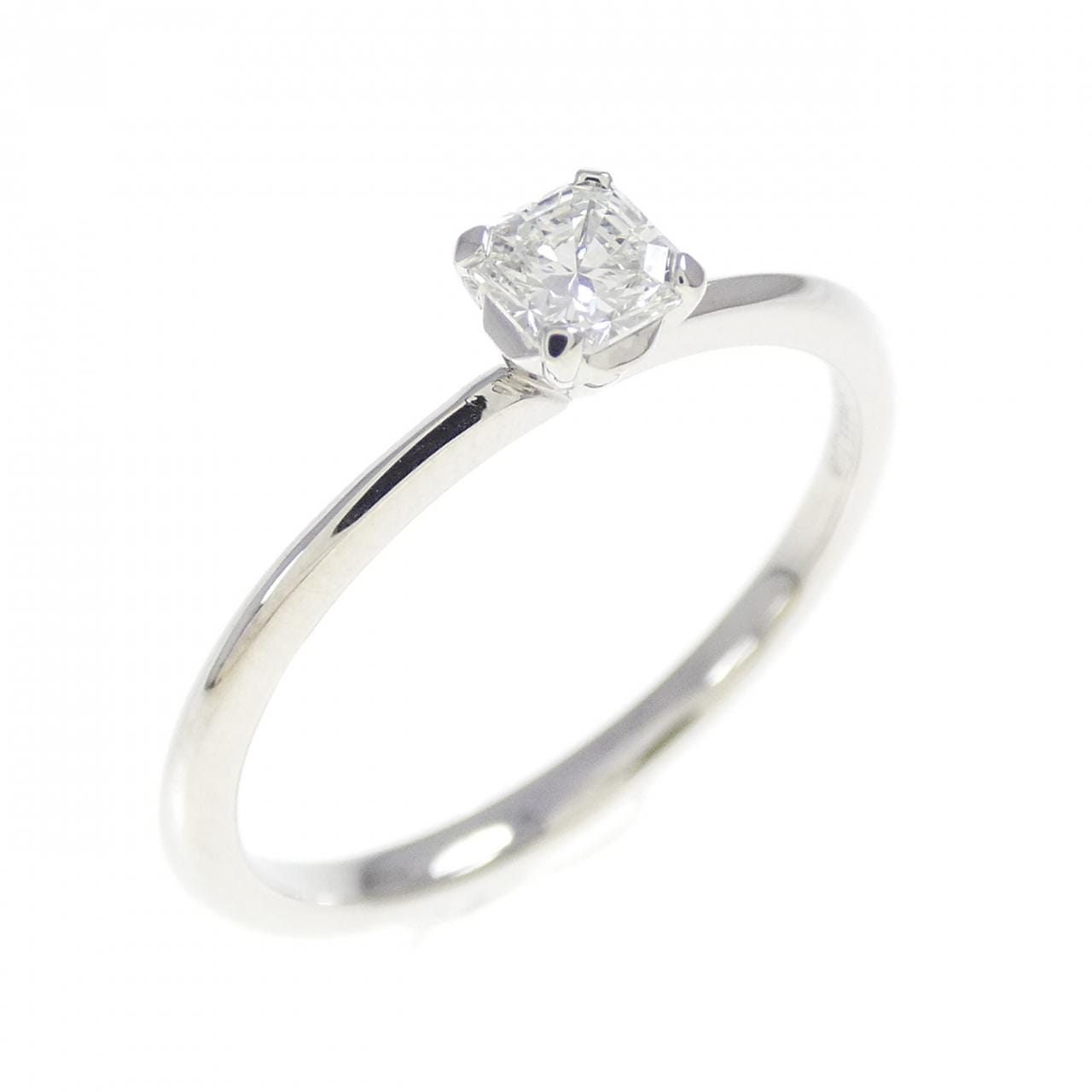 TIFFANY TIFFANY真钻戒指 0.20克拉 G色 VS2净度