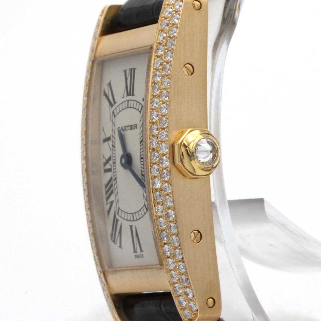 カルティエ タンクアメリカンSM YG/2D WB701251 YG クォーツ