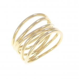 ティファニー ウェーブ5ロウ リング